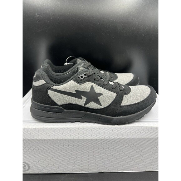 A Bathing Ape Bape Track Sta LT \'Black Grey\' Men’s Size 8 DS OG ALL (1C80191012) main image 12
